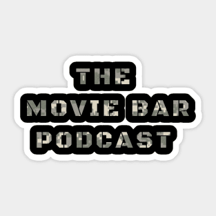 THE MOVIE BAR LOGO (ACU) Sticker